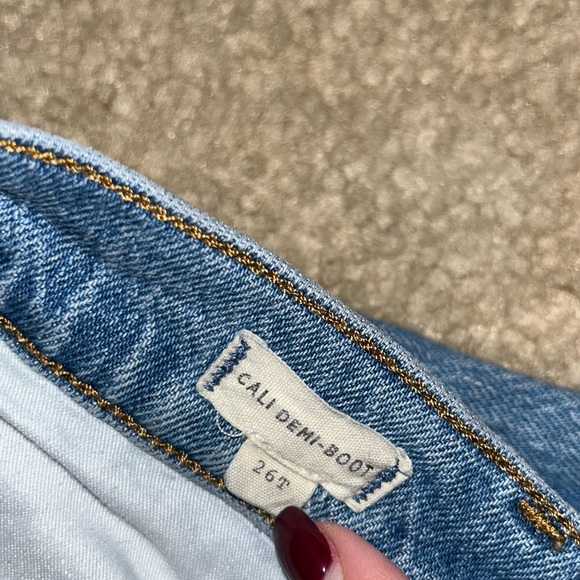 Madewell Straight Blue Jeans - Picture 5 of 6